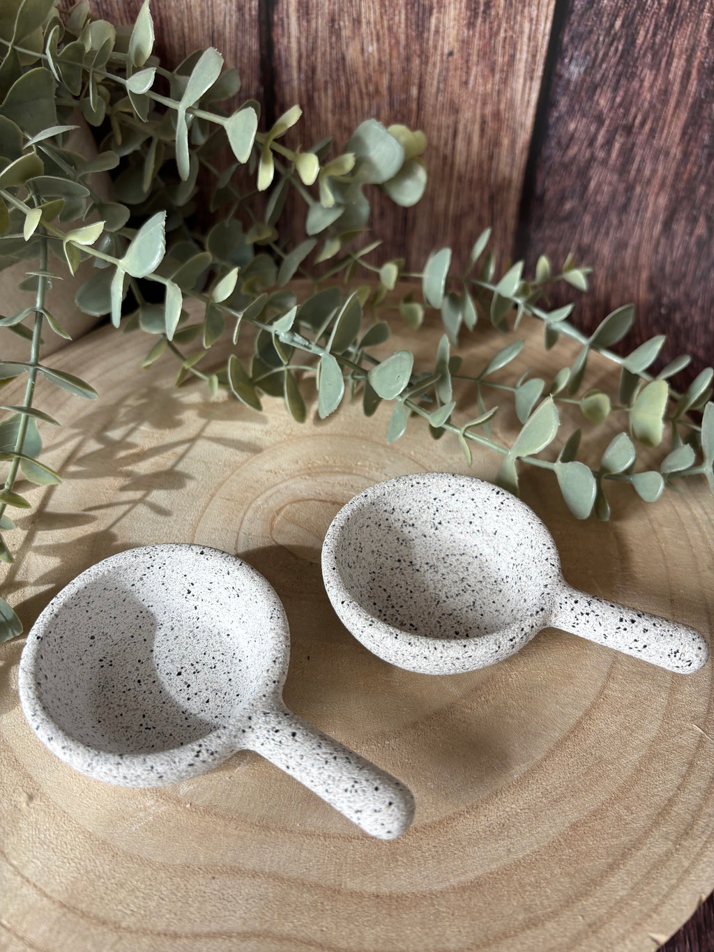 Stone tea light holder