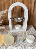 Cement Arch wax melt burner