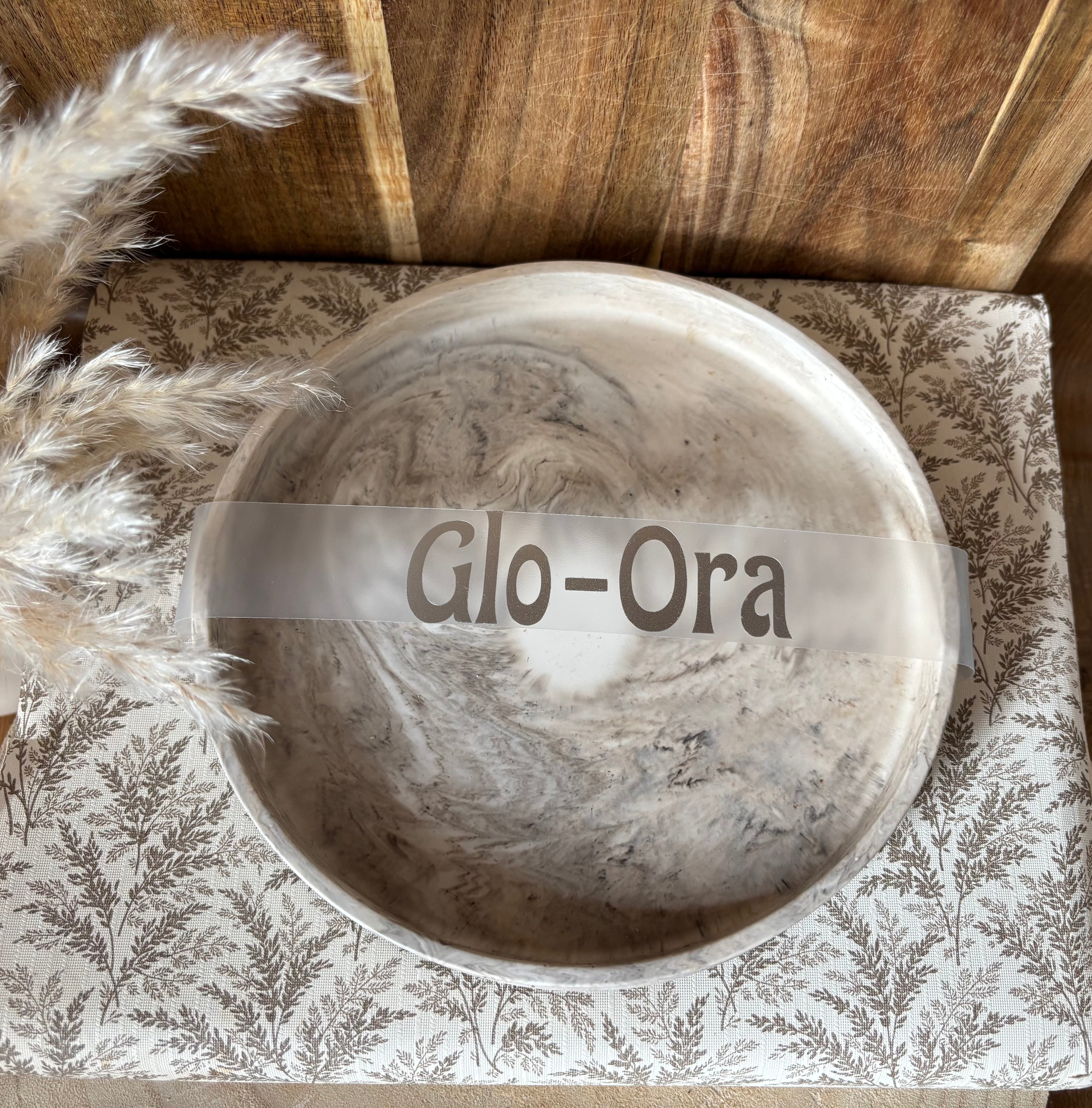 Large disc trinket tray